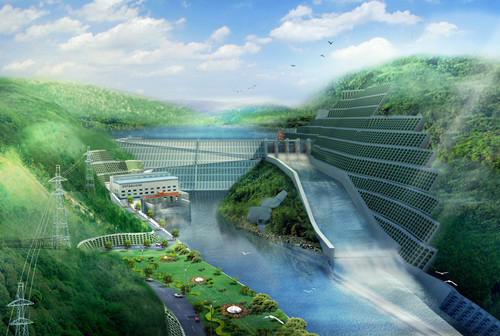 畅好乡老挝南塔河1号水电站项目